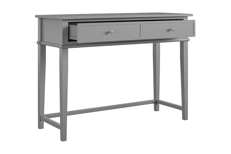 FRANKLIN Skrivbord 90 cm med Förvaring Låda Grå - Dorel Home - Möbler - Bord