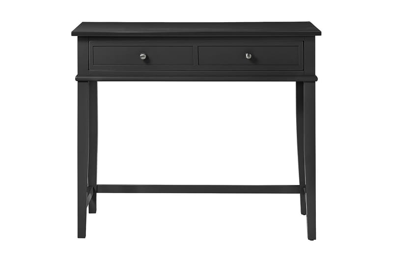 FRANKLIN Skrivbord 90 cm med Förvaring Låda Svart - Dorel Home - Möbler - Bord