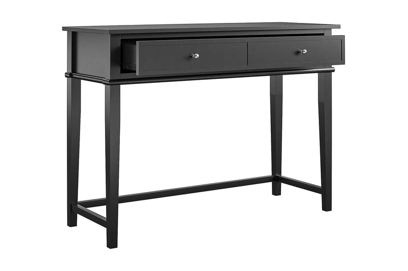 FRANKLIN Skrivbord 90 cm med Förvaring Låda Svart - Dorel Home - Möbler - Bord