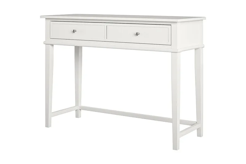 Franklin Skrivbord 90 cm med Förvaring Låda Vit - Dorel Home - Möbler - Bord