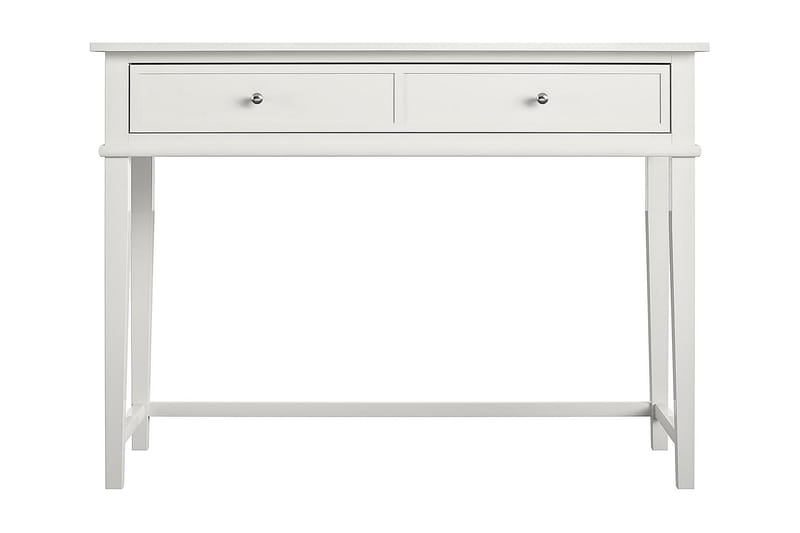 FRANKLIN Skrivbord 90 cm med Förvaring Låda Vit - Dorel Home - Möbler - Bord