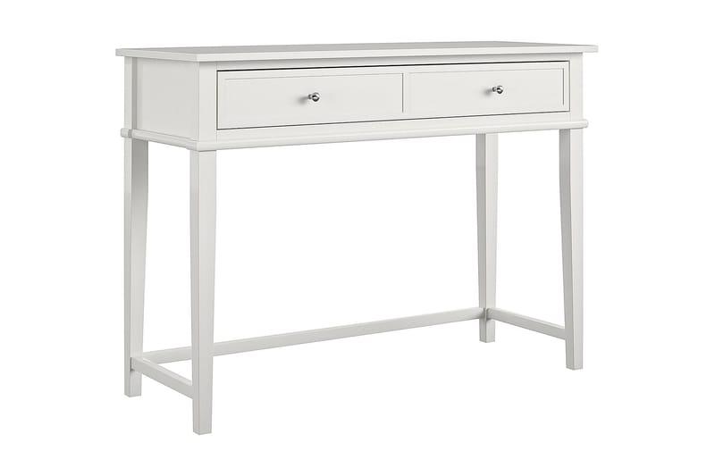 FRANKLIN Skrivbord 90 cm med Förvaring Låda Vit - Dorel Home - Möbler - Bord