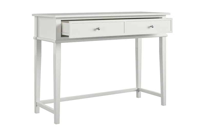 FRANKLIN Skrivbord 90 cm med Förvaring Låda Vit - Dorel Home - Möbler - Bord