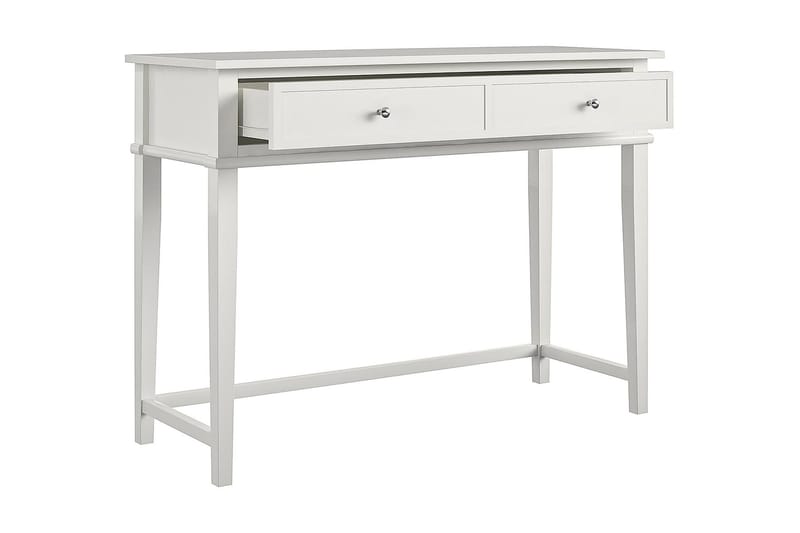 Franklin Skrivbord 90 cm med Förvaring Låda Vit - Dorel Home - Möbler - Bord