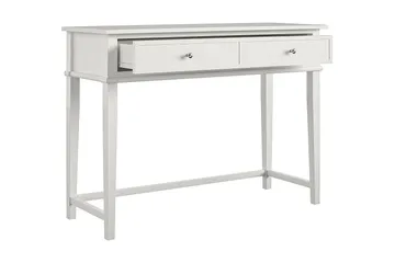 Franklin Skrivbord 90 cm med Förvaring Låda Vit - Dorel Home - Möbler - Bord