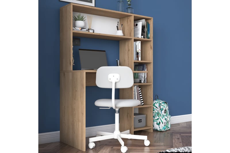 Freal Skrivbord 113 cm - Natur - Möbler - Bord
