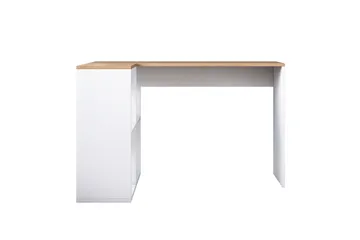 Freal Skrivbord 4 Hyllor 120 cm - Natur/Vit - Möbler - Bord