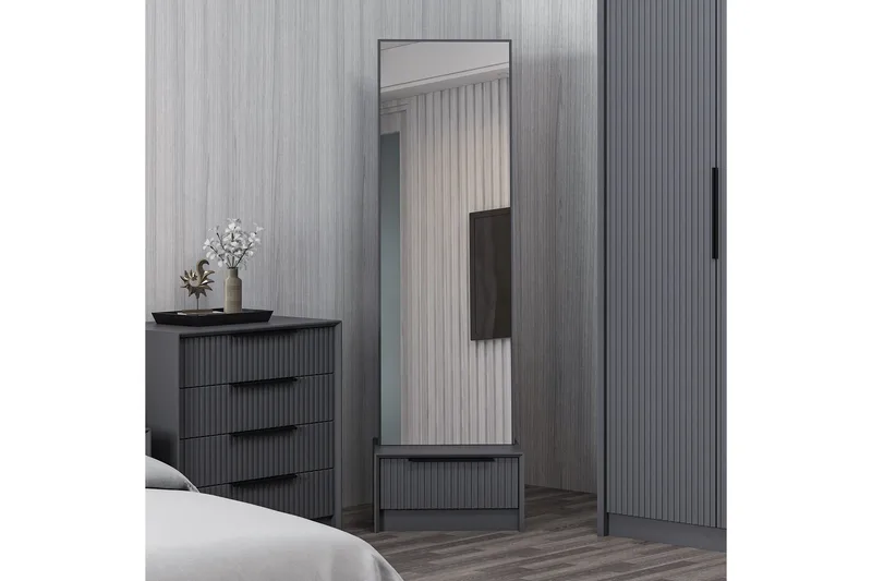 Fruitland Sminkbord 54 cm - Antracit - Möbler - Bord