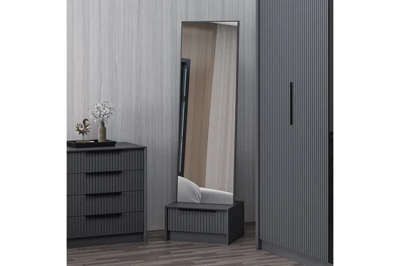 Fruitland Sminkbord 54 cm - Antracit - Möbler - Bord