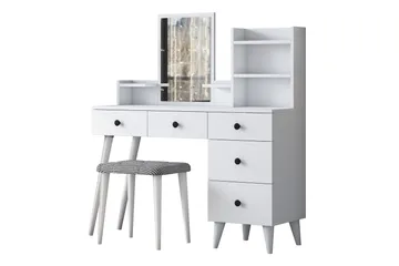 Fynnian Sminkbord 122,2 cm - Vit - Möbler - Bord