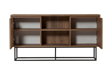 Gawlow Konsollbord 140 cm - Mörkbrun/Svart - Möbler - Bord