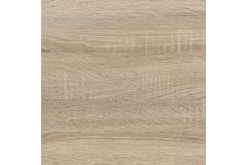 Gdeide Skrivbord 125 cm med Förvaring Hylla - Ekfärg/Beige - Möbler - Bord