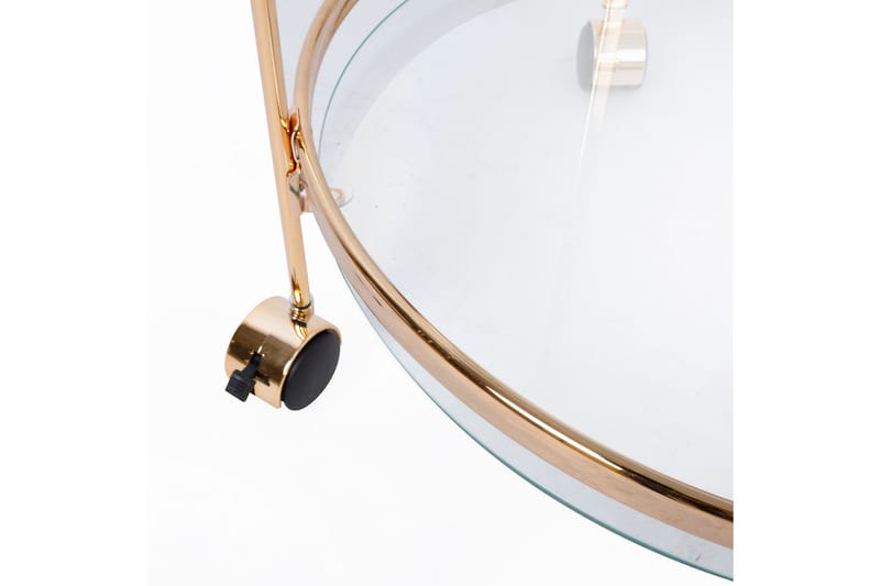 Genova Serveringsbord 80x42x80 cm Ljusbrun - Möbler - Bord