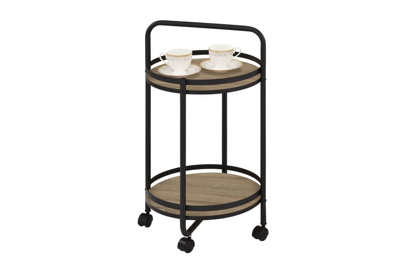 Genua Serveringsbord 52x52x79 cm Guld - Möbler - Bord