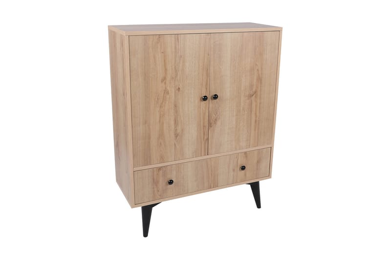 Gibia Sidobord 90 cm - Natur/Svart - Möbler - Bord