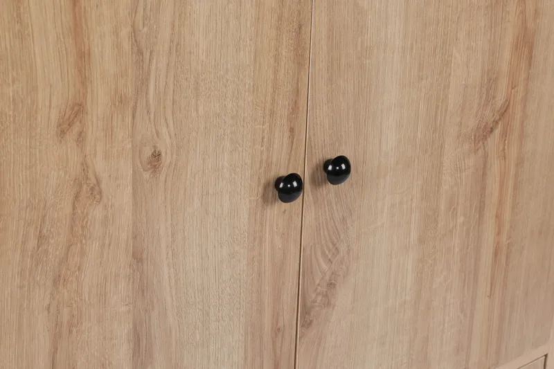 Gibia Sidobord 90 cm - Natur/Svart - Möbler - Bord