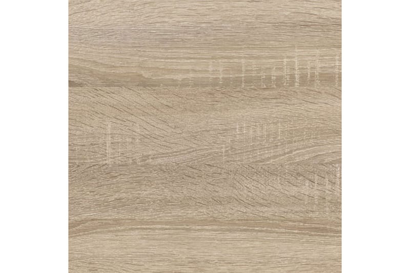 GRIDO Skrivbord 125 cm med Förvaring Hylla Ekfärg/Beige - Beige - Möbler - Bord