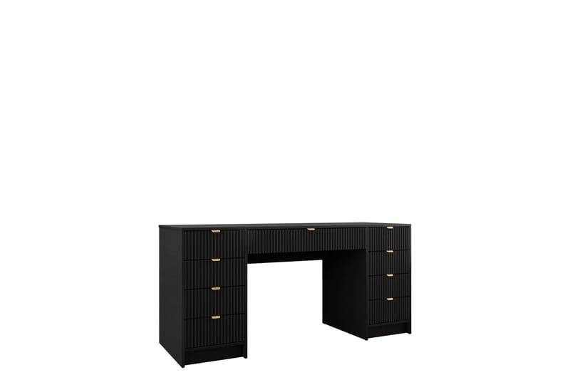 Gudelia Sminkbord 154 cm, Svart