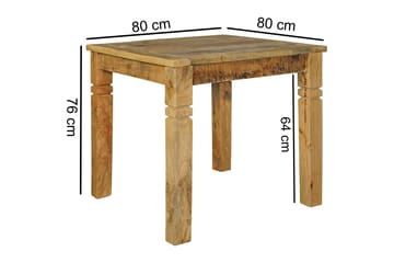 Hanck Matbord 80 cm - Natur - Möbler - Bord