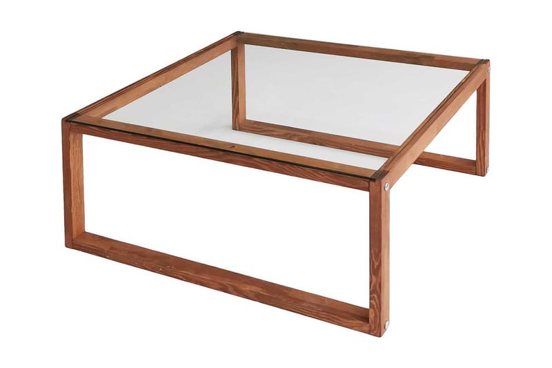 HAPTOL Soffbord 90x40x90 cm Brun - Soffbord - Bord