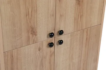 Harbiyes Sidobord 70 cm - Natur/Svart - Möbler - Bord