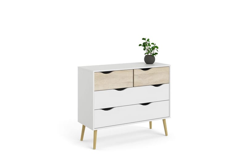 Hostafranc Sminkbord 99 cm - Vit - Möbler - Bord