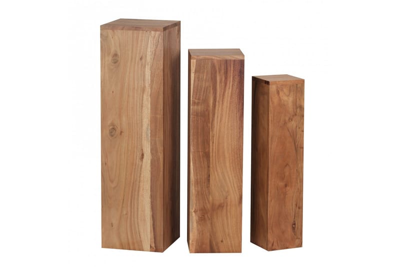 Houman Satsbord 25 cm 3 Bord - Akacia - Möbler - Bord