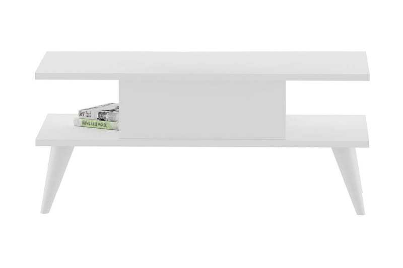 HULSHORST Soffbord 90x40x90 cm Vit - Möbler - Bord