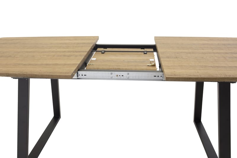IBEN Förlängningsbart Matbord Trä/Svart - Bord - Matbord & köksbord