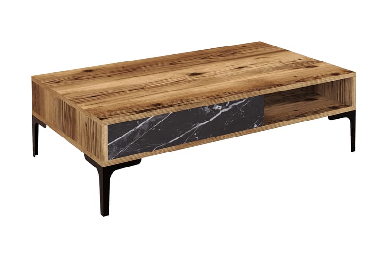 INGLES Soffbord 105x32,6x105 cm Brun - Möbler - Bord