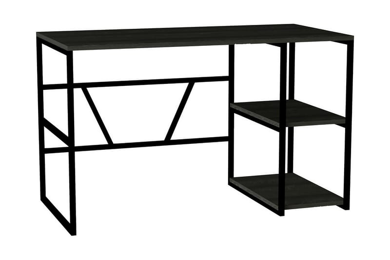 JAREMY Skrivbord 120 cm Antracit - Möbler - Bord