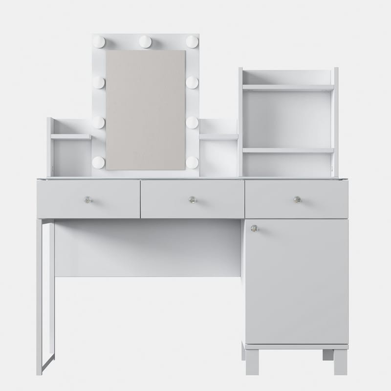 Jornes Sminkbord 120x136,8x40 cm - Vit - Möbler - Bord