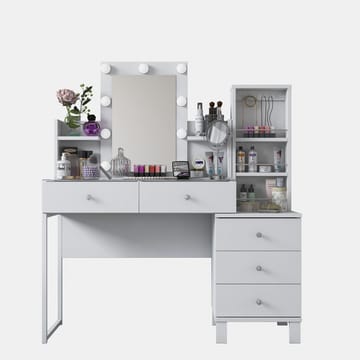 Jornes Sminkbord 120x136,8x40 cm - Vit - Möbler - Bord