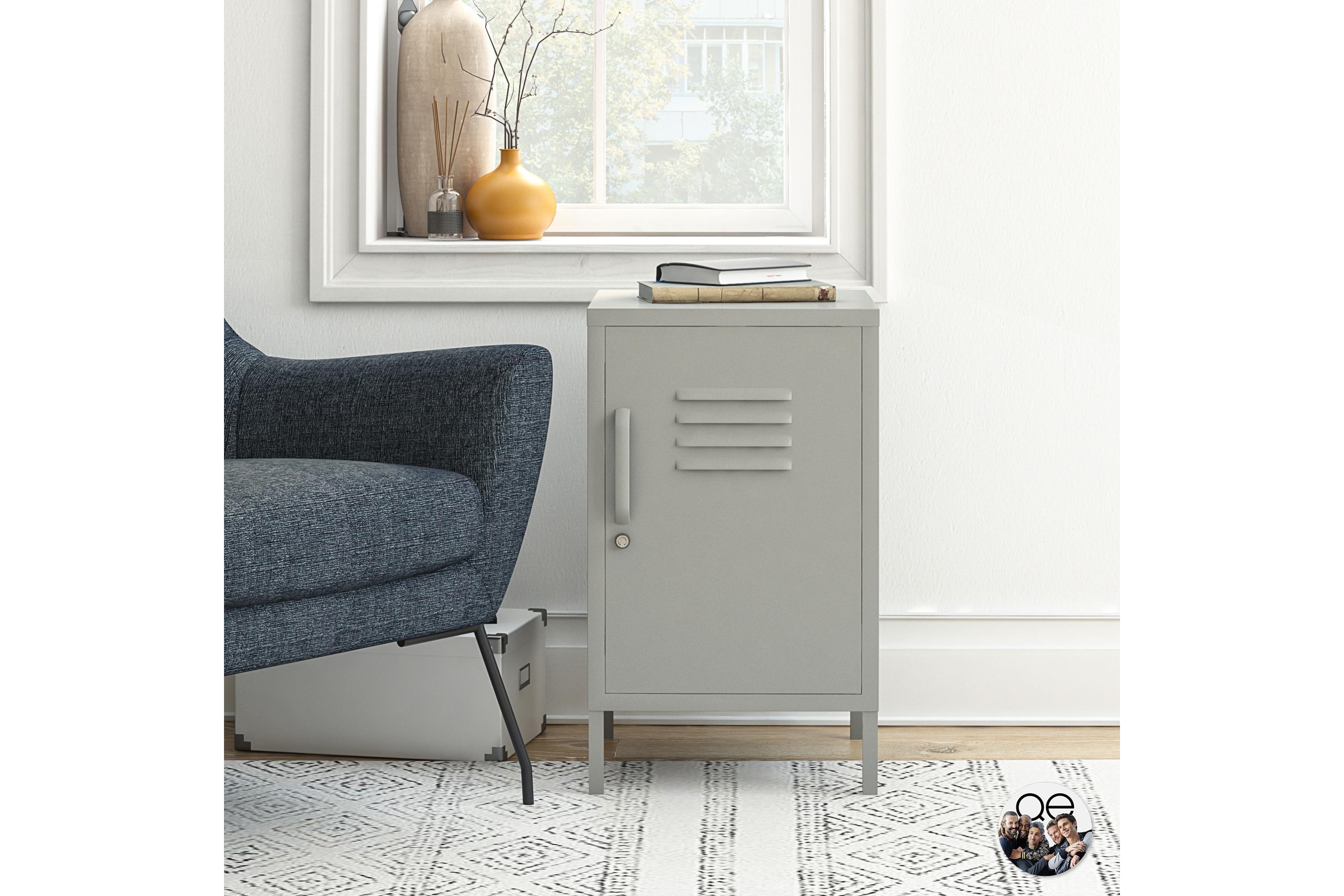 juliette  sidobord 38x40 cm beige -