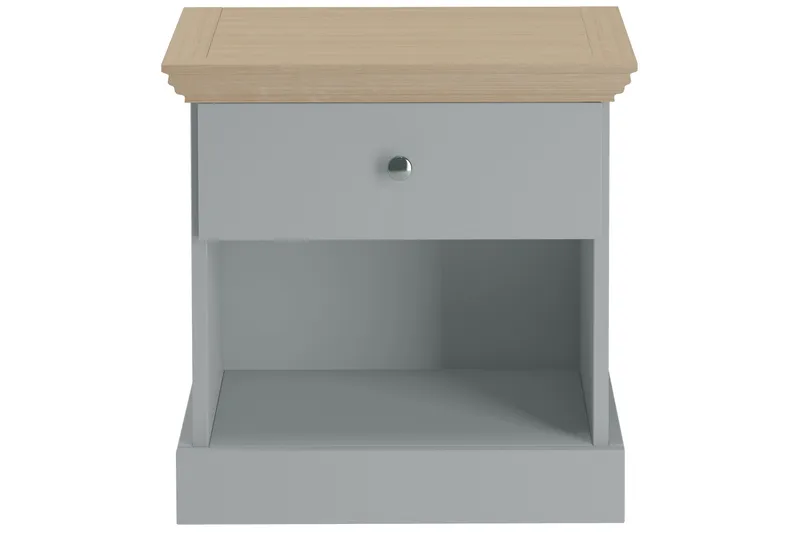 Jundapah Sängbord 45x35 cm - Grå/Brun - Möbler - Bord