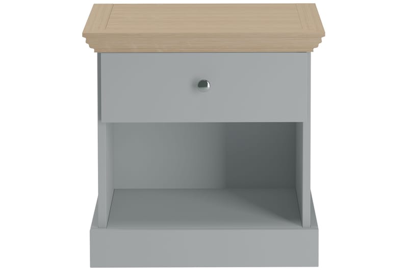 Jundapah Sängbord 45x35 cm - Grå/Brun - Möbler - Bord