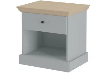 Jundapah Sängbord 45x35 cm - Grå/Brun - Möbler - Bord