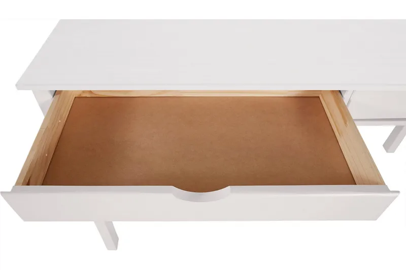 Juntol Skrivbord 140 cm - Vit - Möbler - Bord