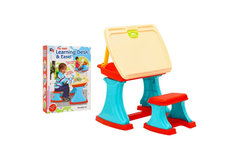 Justerbart ritbord och staffli - Ritbord barn & rittavla barn - Bord - Skrivbord