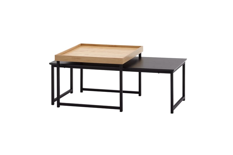 KACHOUR Satsbord 110 cm Fyrkantig Natur - Möbler - Bord