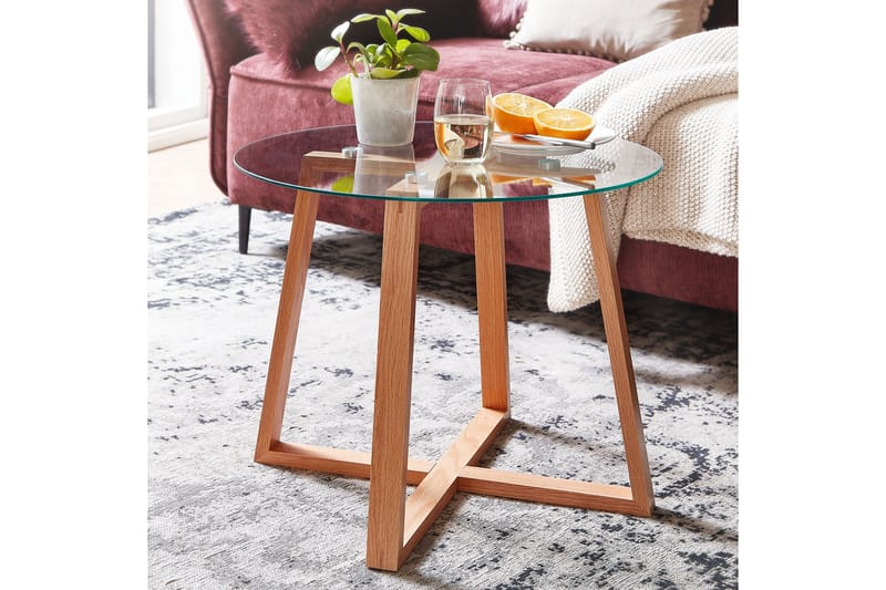 KACHOUR Soffbord 58 cm Rund Natur - Möbler - Bord