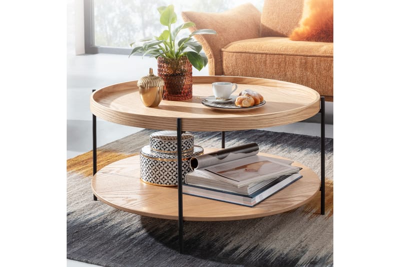 KACHOUR Soffbord 78 cm Rund Natur - Möbler - Bord