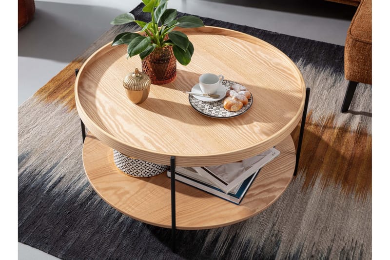 KACHOUR Soffbord 78 cm Rund Natur - Möbler - Bord