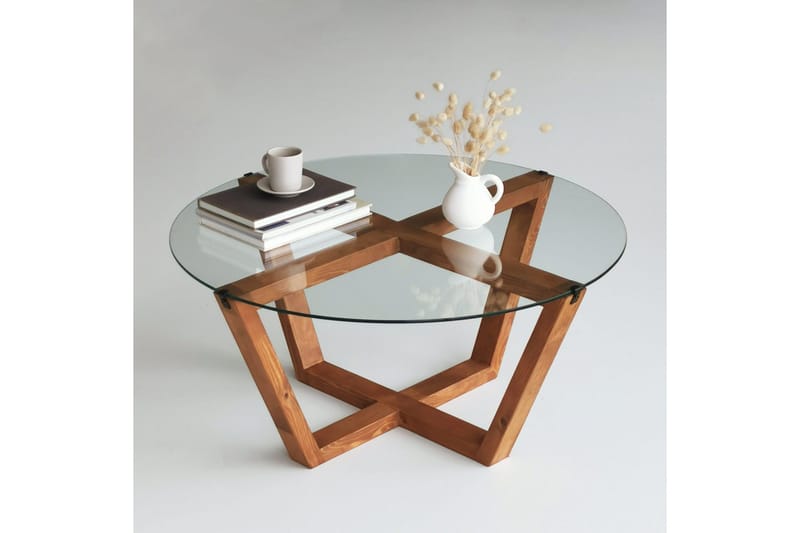 Kafrein Soffbord 75x35x75 cm - Brun - Möbler - Bord