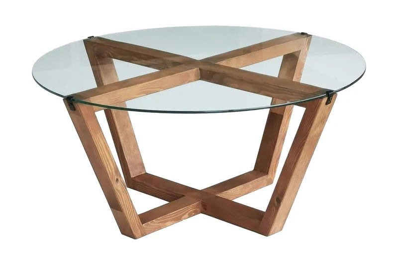 Kafrein Soffbord 75x35x75 cm, Brun