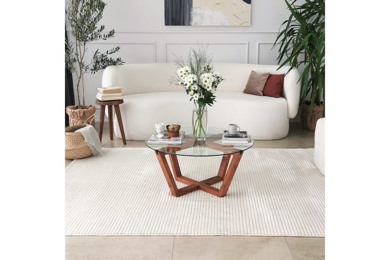 Kafrein Soffbord 75x35x75 cm - Brun - Möbler - Bord