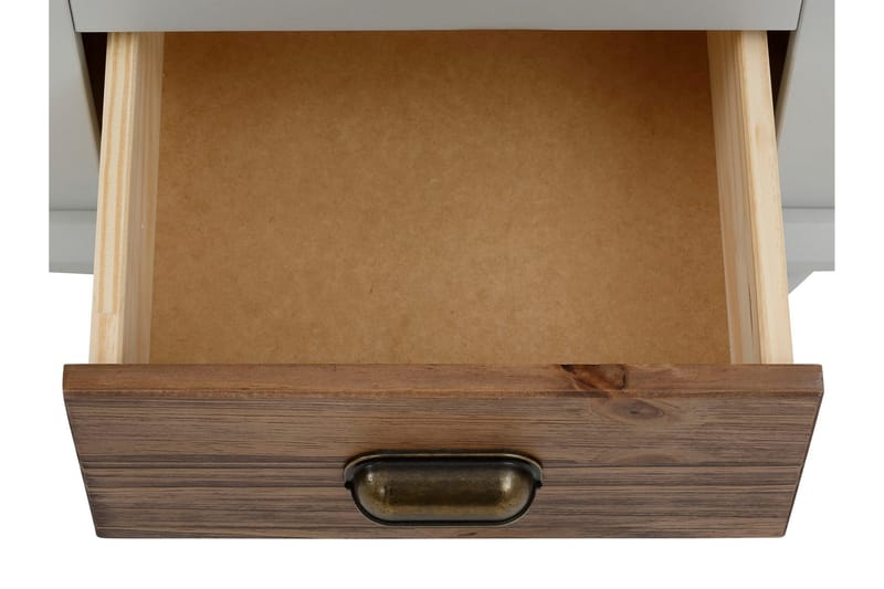 Kagami Sängbord 45x38 cm - Grå/Brun - Möbler - Bord