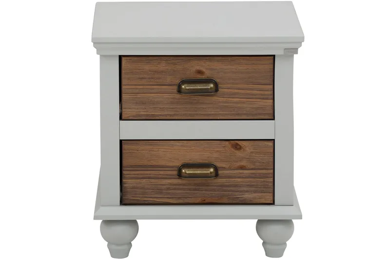 Kagami Sängbord 45x38 cm - Grå/Brun - Möbler - Bord