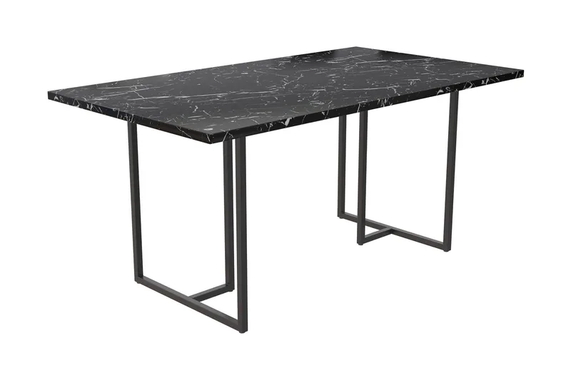 Kaiti Matbord Marmor - Svart - Möbler - Bord