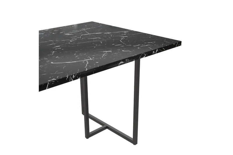 Kaiti Matbord Marmor - Svart - Möbler - Bord